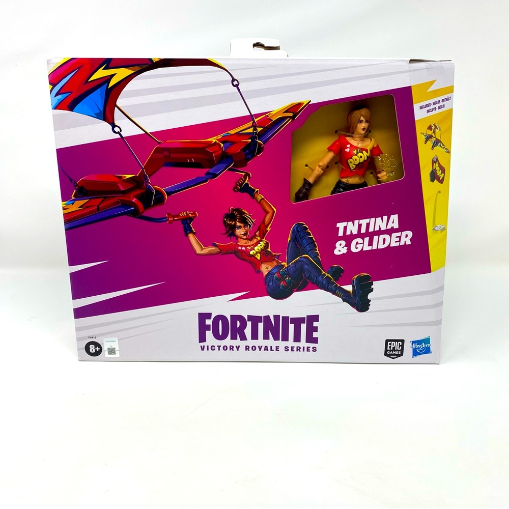 Fortnite TNTINA & Glider Toy Epic Games Victory‎ Royale Series NEW
